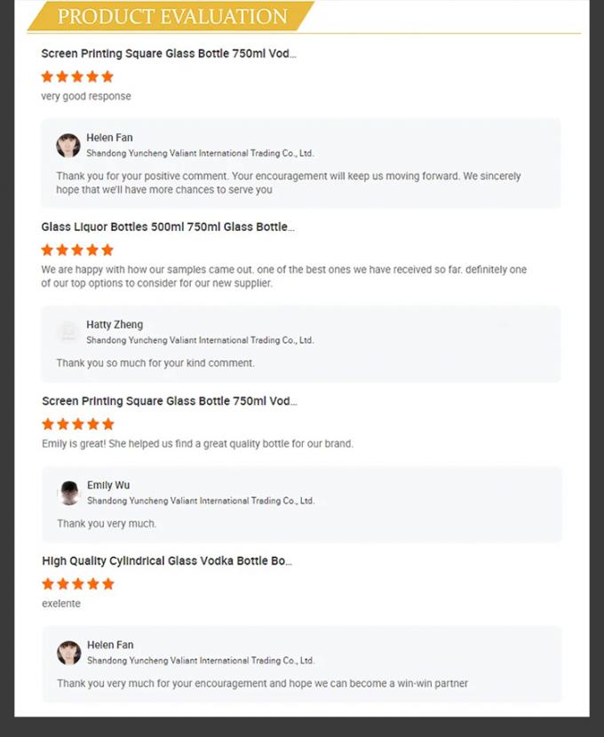 Champagne 1L Glass Bottles with Decal Screen Printing and Cork Sealing Customized Option 14