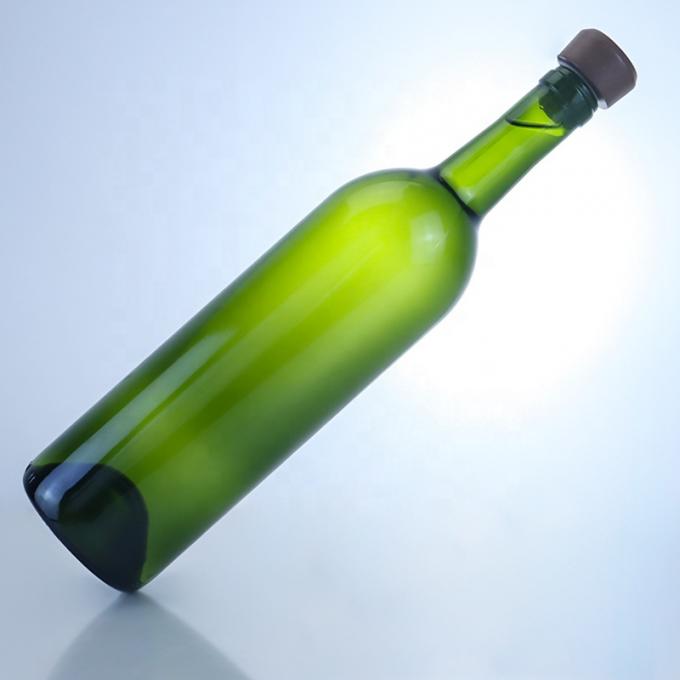 700ml Antique Green Glass Bottle for Spirits Rum Gin Oil and Beer Base Material Glass 2