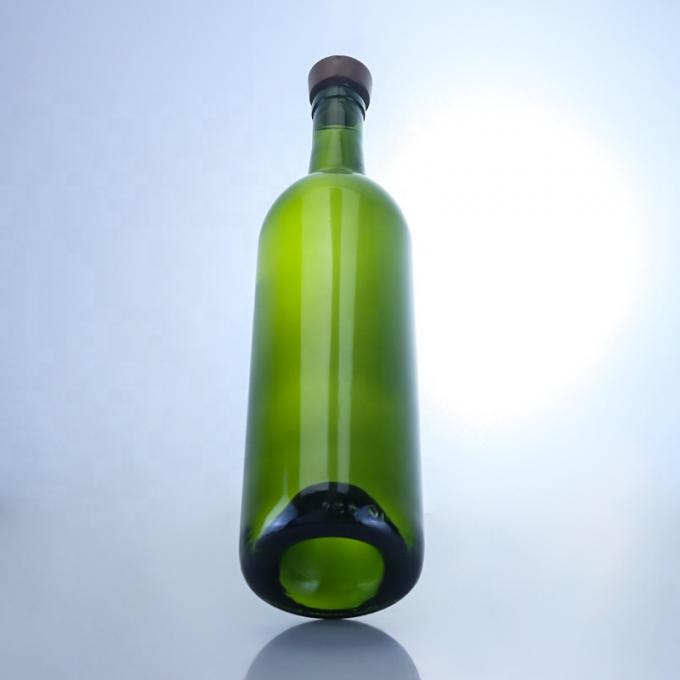700ml Antique Green Glass Bottle for Spirits Rum Gin Oil and Beer Base Material Glass 5