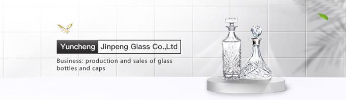 500毫升香槟瓶,哑光漆面,独特设计,铜涂层玻璃项圈0