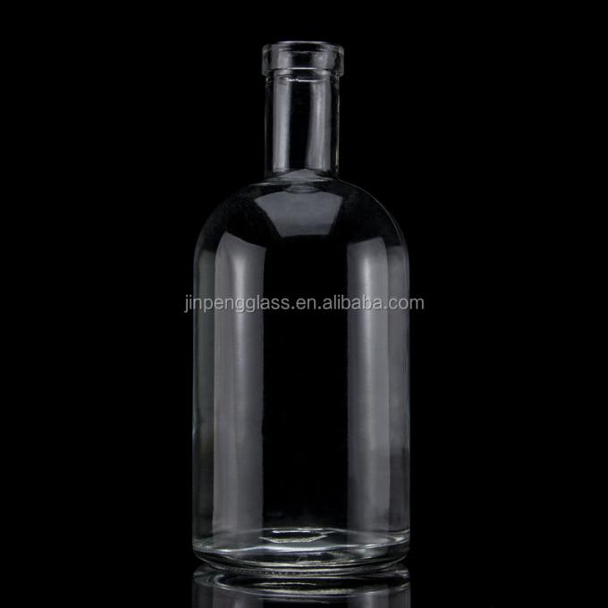 用于酒精的玻璃瓶 容量 750毫升 酸蚀表面玻璃材料 1