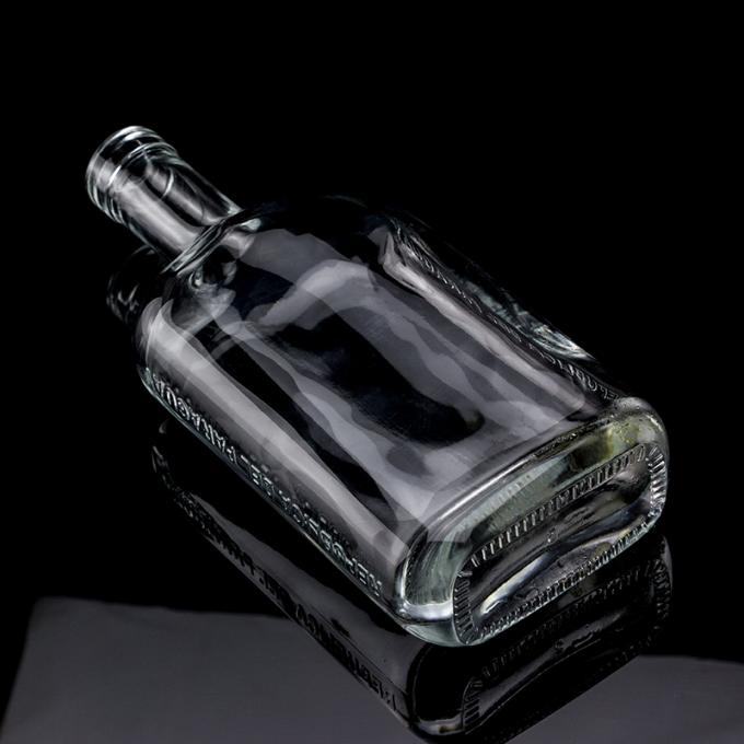 玻璃底座材质伏特加酒玻璃瓶,不同尺寸,适用于酿酒厂 8