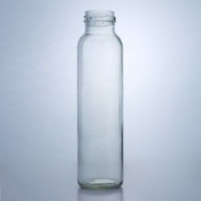 Industrial Beverage General Flint Glass Water Bottle with Screw Cap 350ml 500ml 750ml