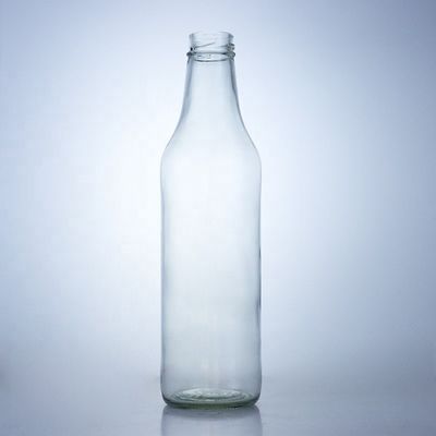 Clear Whisky Vodka Glass Bottle Unique 650ml Special-Shaped with Screw Top Finish