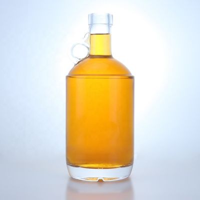 70cl 75cl Custom Design Clear Glass Bottles for Tequila Vodka Whiskey in Shandong
