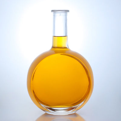 70cl 75cl Custom Design Clear Glass Bottles for Tequila Vodka Whiskey in Shandong