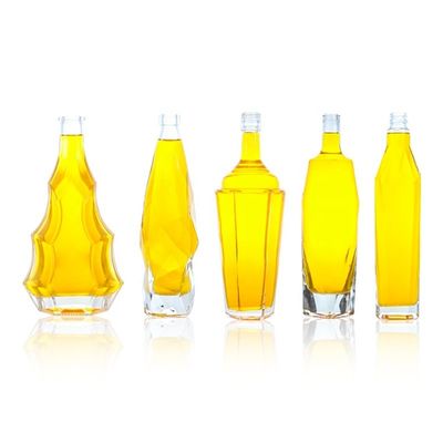 750ml Glass Liquor Bottles with Aluminum Cap and Flint Glass The Most Popular Option