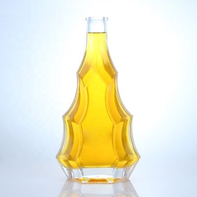 750ml Glass Liquor Bottles with Aluminum Cap and Flint Glass The Most Popular Option