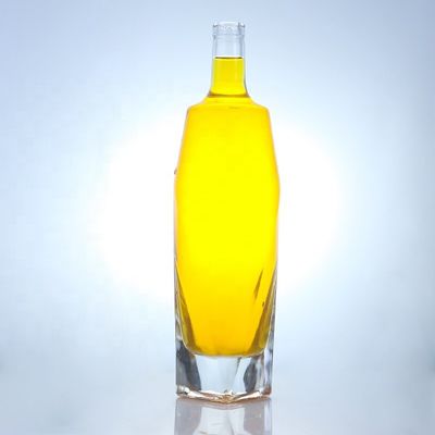 750ml Glass Liquor Bottles with Aluminum Cap and Flint Glass The Most Popular Option