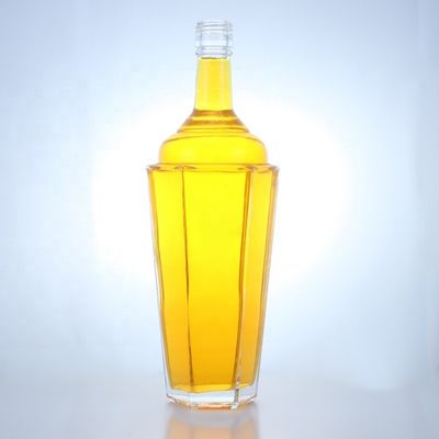 750ml Glass Liquor Bottles with Aluminum Cap and Flint Glass The Most Popular Option