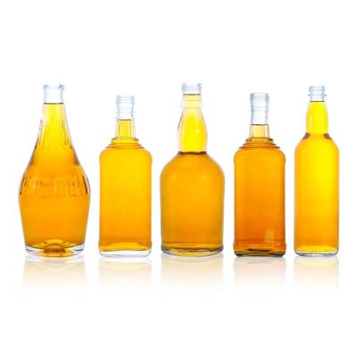 Cap Type Cork Glass Bottle 70cl 75cl Classic Design Bottle For Shandong Round Shape