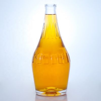 Cap Type Cork Glass Bottle 70cl 75cl Classic Design Bottle For Shandong Round Shape
