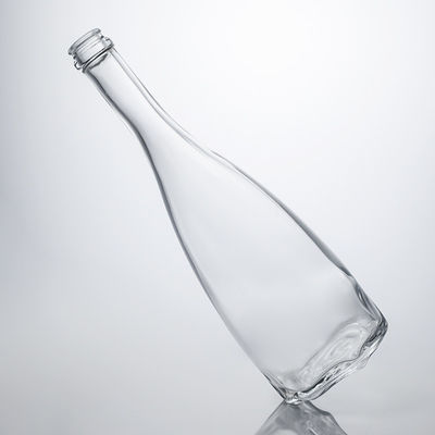 Glass Cork Sealed Super Flint Spear Spirit Bottle for Whisky Vodka Tequila Gin Rum