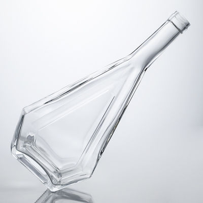 Glass Bottle Packaging for Liquor Brandy Vodka Whisky Gin Rum 700ml 750ml Custom Design