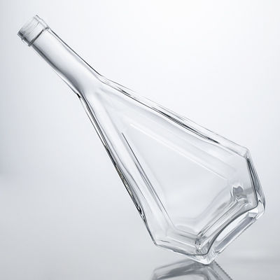 Glass Bottle Packaging for Liquor Brandy Vodka Whisky Gin Rum 700ml 750ml Custom Design