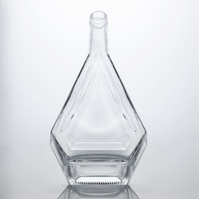 Glass Bottle Packaging for Liquor Brandy Vodka Whisky Gin Rum 700ml 750ml Custom Design