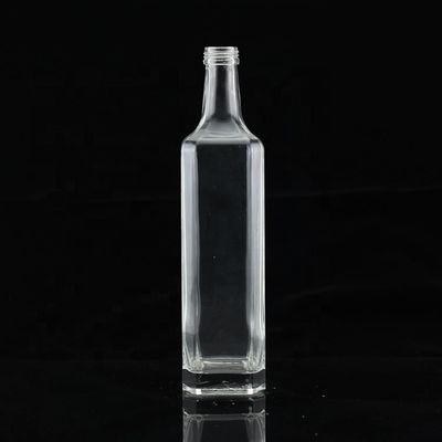300ML Empty Slender Shape Glass Cooking Oil Bottle Customized for and Industrial