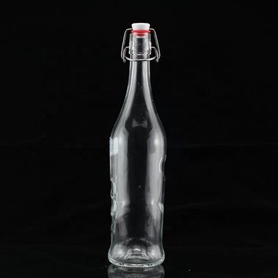 300ML Empty Slender Shape Glass Cooking Oil Bottle Customized for and Industrial