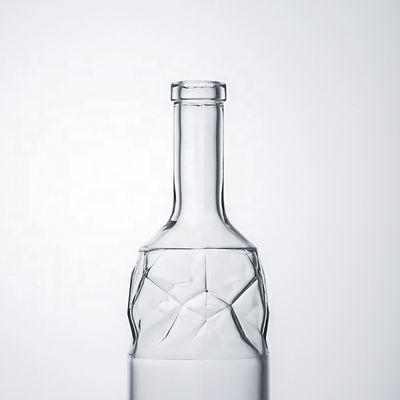 Clear Super Flint Glass Bottles 750ml for Gin Rum Whisky and Wine – Custom Design
