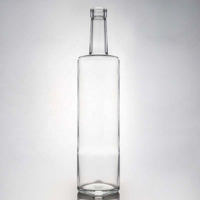 Clear or Customized Cork Cap 700ml 750ml Round Glass Bottle for in Yuncheng Valiant