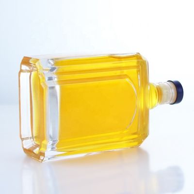 Customized 375ml 500ml 700ml750ml Super Flint Glass Bottle for Gin Vodka Tequila Rum