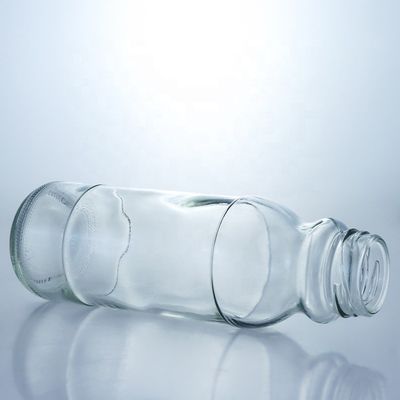 Salad Glass Bottle with Metal Lid and Transparent Design 100ML200ml 250ml 500ml 1 Lift