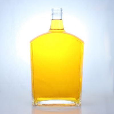 Customized 375ml 500ml 700ml750ml Super Flint Glass Bottle for Gin Vodka Tequila Rum