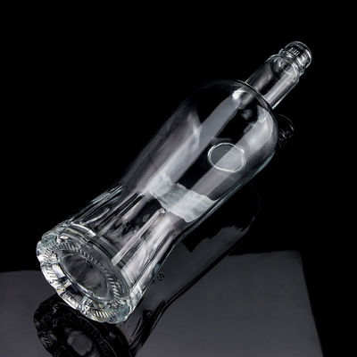 500ml700ml750ml Clear Whiskey Bottle with Super Flint Glass Custom Carved Unique Design