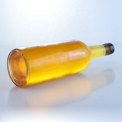 Extra Flint Luxury Design 1L Glass Bottle Perfect for Vodka Collar Material Glass