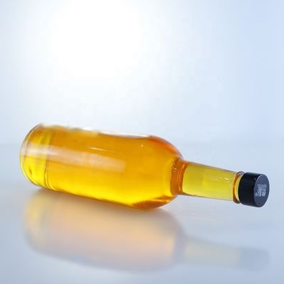 Extra Flint Luxury Design 1L Glass Bottle Perfect for Vodka Collar Material Glass