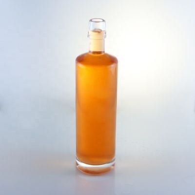 750 ml Sealing Type Cork Extra Flint Chinese Beverage Glass Packing Bottles For Vodka
