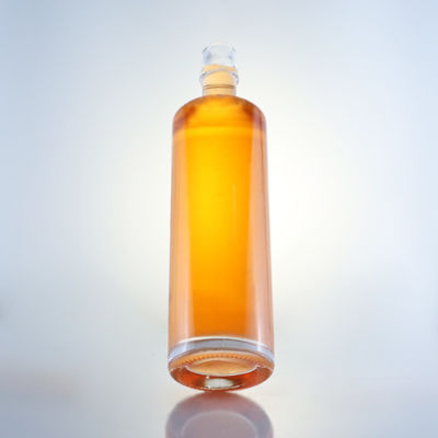 750 ml Sealing Type Cork Extra Flint Chinese Beverage Glass Packing Bottles For Vodka