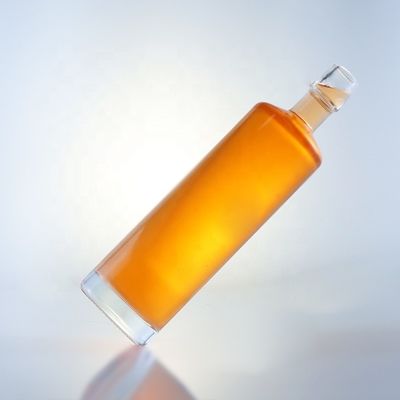 750 ml Sealing Type Cork Extra Flint Chinese Beverage Glass Packing Bottles For Vodka