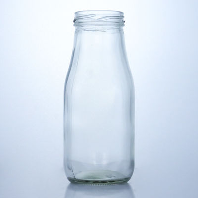 250ml Glass Food Jar for Milk Juice Sealing Type SCREW CAP Body Material Glass