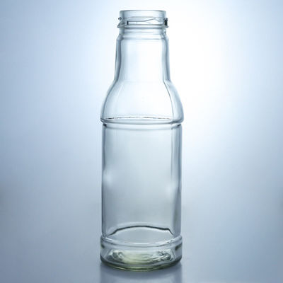 Custom Capacity Glass Bottle for Juice Milk Ketchup Salad Chili Sauce 320ml