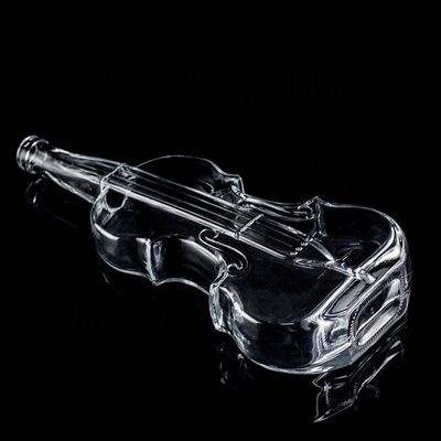 Collar Material Glass Bottle for Cork Cap 1000ml Volume Top- Design