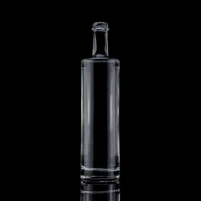 Unique Design 750ml Long Neck Empty Vodka Glass Bottle With Screw Cap Super Flint Glass