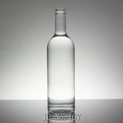 800ml 1000ml 3000ml Big Capacity Whisky Glass Bottle Round 500ml Square Glass Water Bottle