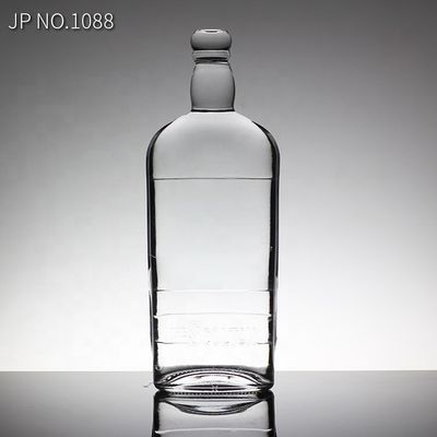 800ml 1000ml 3000ml Big Capacity Whisky Glass Bottle Round 500ml Square Glass Water Bottle