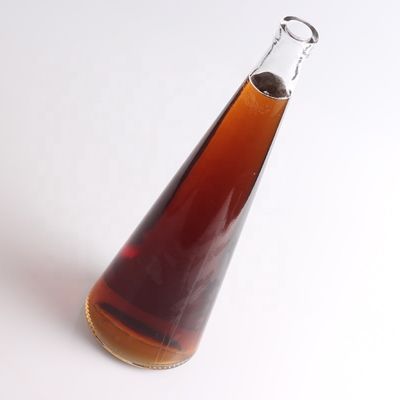 75cl Erlenmeyer Flask Conical Bottle Thin Bottom Glass Bottle Constructed for Tequila