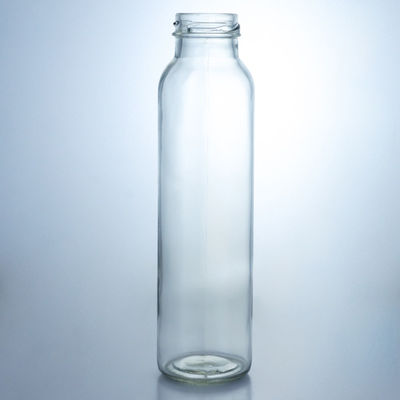 250ml 320ml 500ml 750ml 1L Clear Milk Juice Water Glass Bottle with Custom Logo Screw Cap