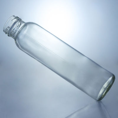 250ml 320ml 500ml 750ml 1L Clear Milk Juice Water Glass Bottle with Custom Logo Screw Cap