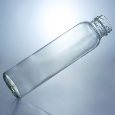 250ml 320ml 500ml 750ml 1L Clear Milk Juice Water Glass Bottle with Custom Logo Screw Cap