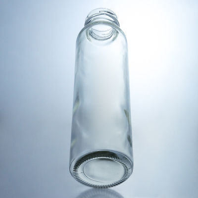 250ml 320ml 500ml 750ml 1L Clear Milk Juice Water Glass Bottle with Custom Logo Screw Cap