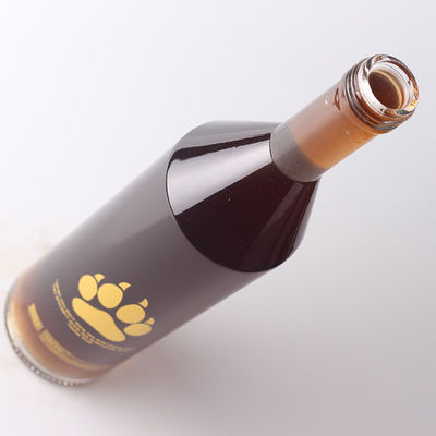 Body Material Glass Handmade Transparent Bottle Transparent Glass Liquor Bottle