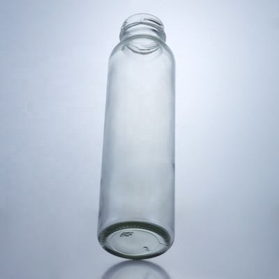 Industrial Beverage General Flint Glass Water Bottle with Screw Cap 350ml 500ml 750ml
