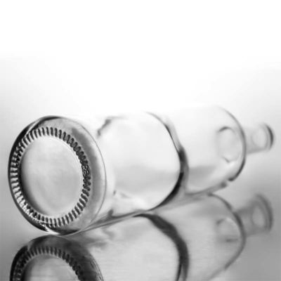 750ml Clear Long Neck Glass Bottle for Whisky Champagne Brandy and Liquor Industrial Beverage