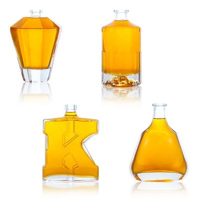 end Other Beverage 500ml '700ml 750ml Glass Bottle for Tequila Gin Rum Whiskey Vodka