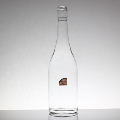 Decal Glass Vodka Bottle 1 Liter 1.75 Liter Empty 500ml 700ml 750ml Champagne Bottle