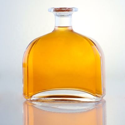 Champagne 1L Glass Bottles with Decal Screen Printing and Cork Sealing Customized Option